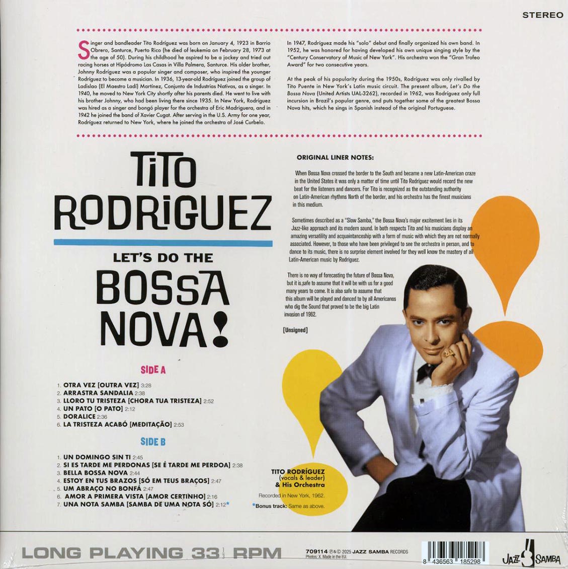 Tito Rodriguez & His Orchestra - Let's Do The Bossa Nova