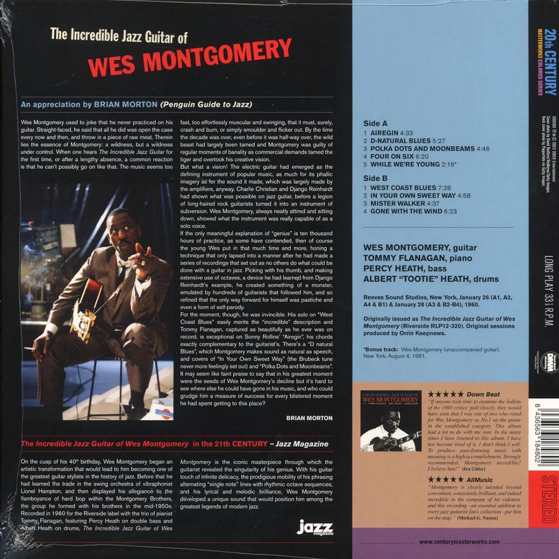 Wes Montgomery - The Incredible Jazz Guitar of Wes Montgomery
