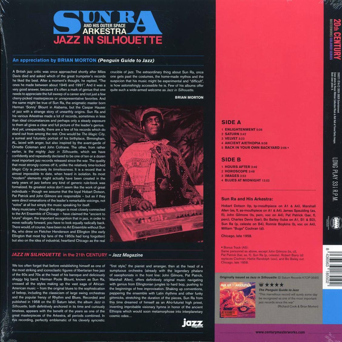 Sun Ra & His Outer Space Arkestra - Jazz In Silhouette