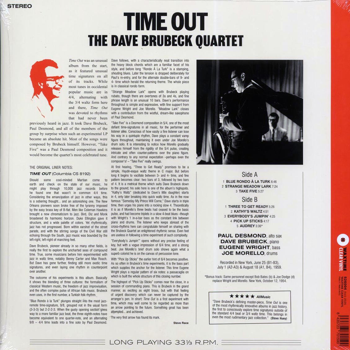 Dave Brubeck Quartet - Time Out
