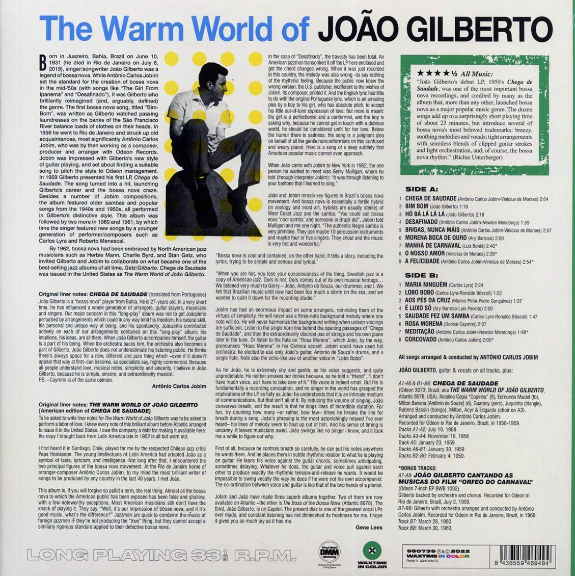Joao Gilberto - The Warm World Of Joao Gilberto