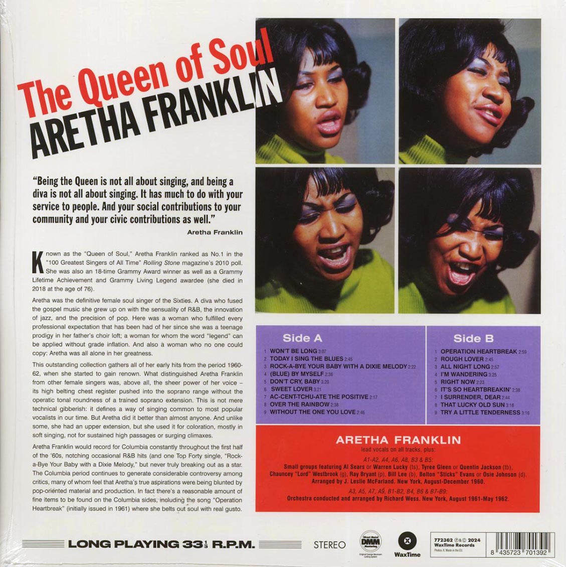 Aretha Franklin - The Queen of Soul