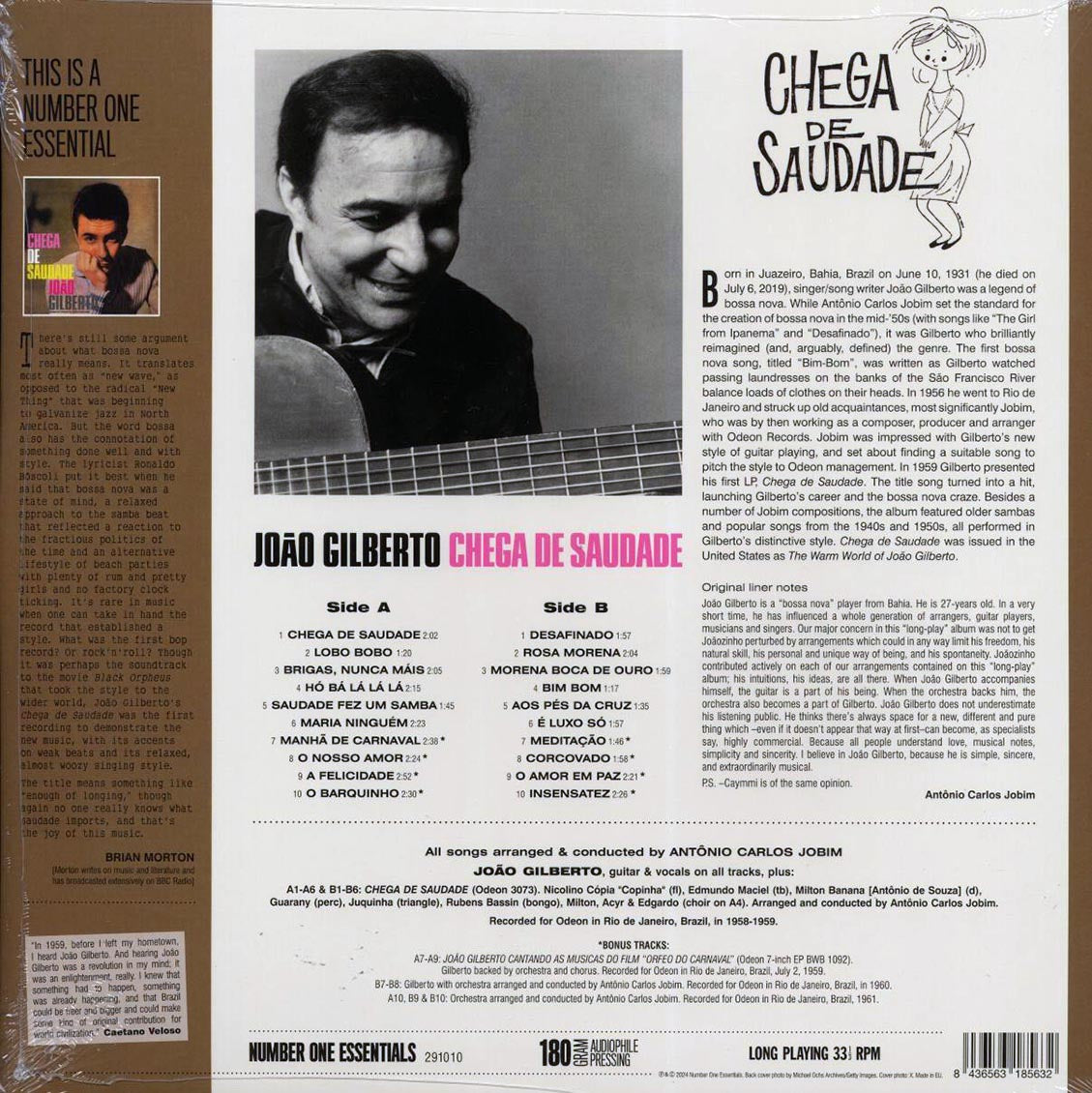 Joao Gilberto - Chega De Saudade