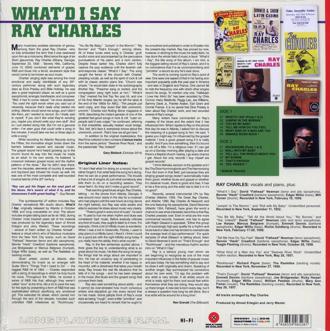 Ray Charles - What’d I Say