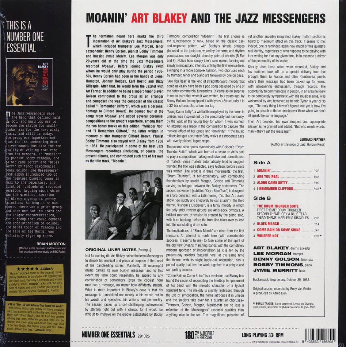 Art Blakey & The Jazz Messengers - Moanin'