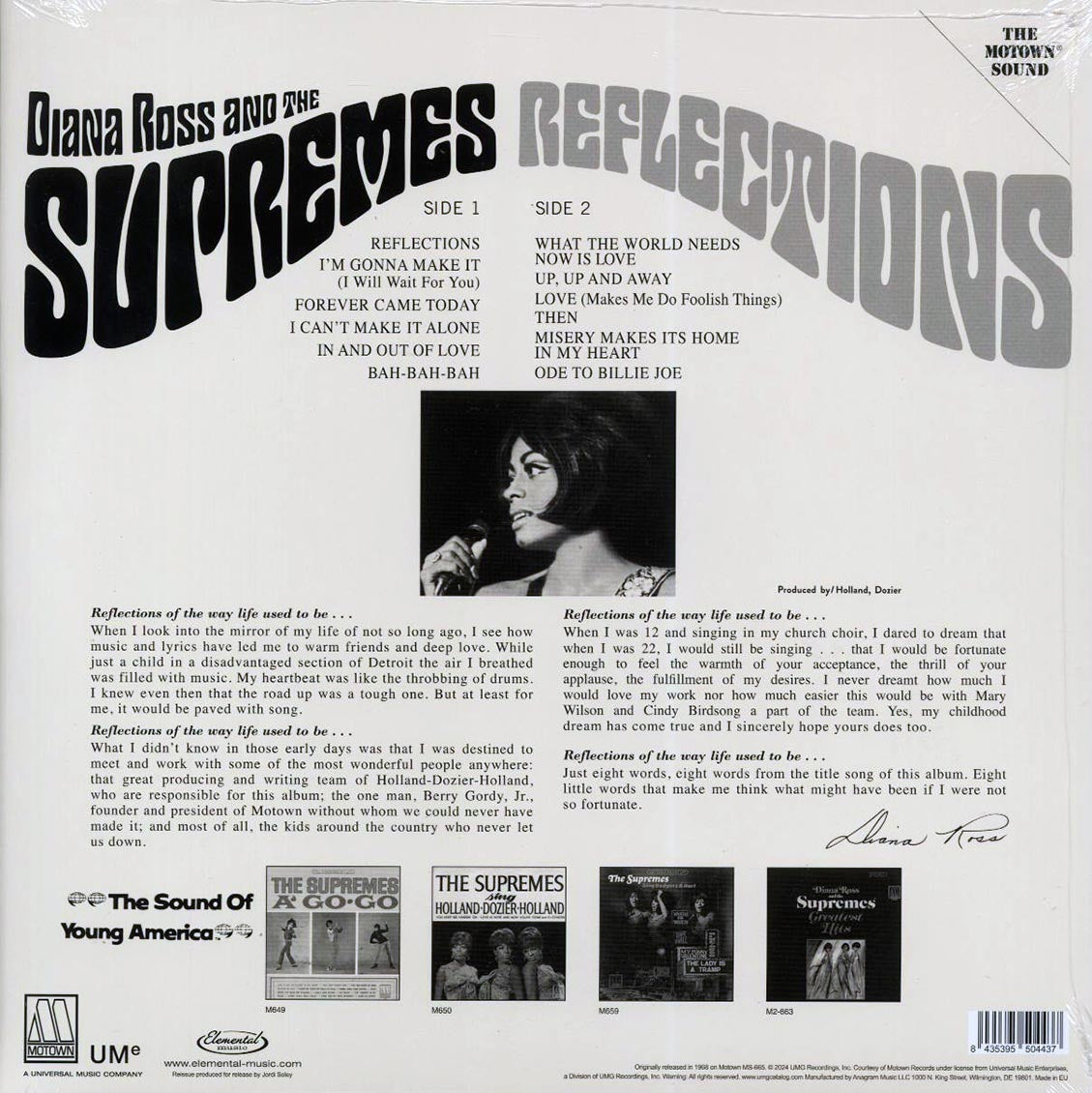 Diana Ross & The Supremes - Reflections