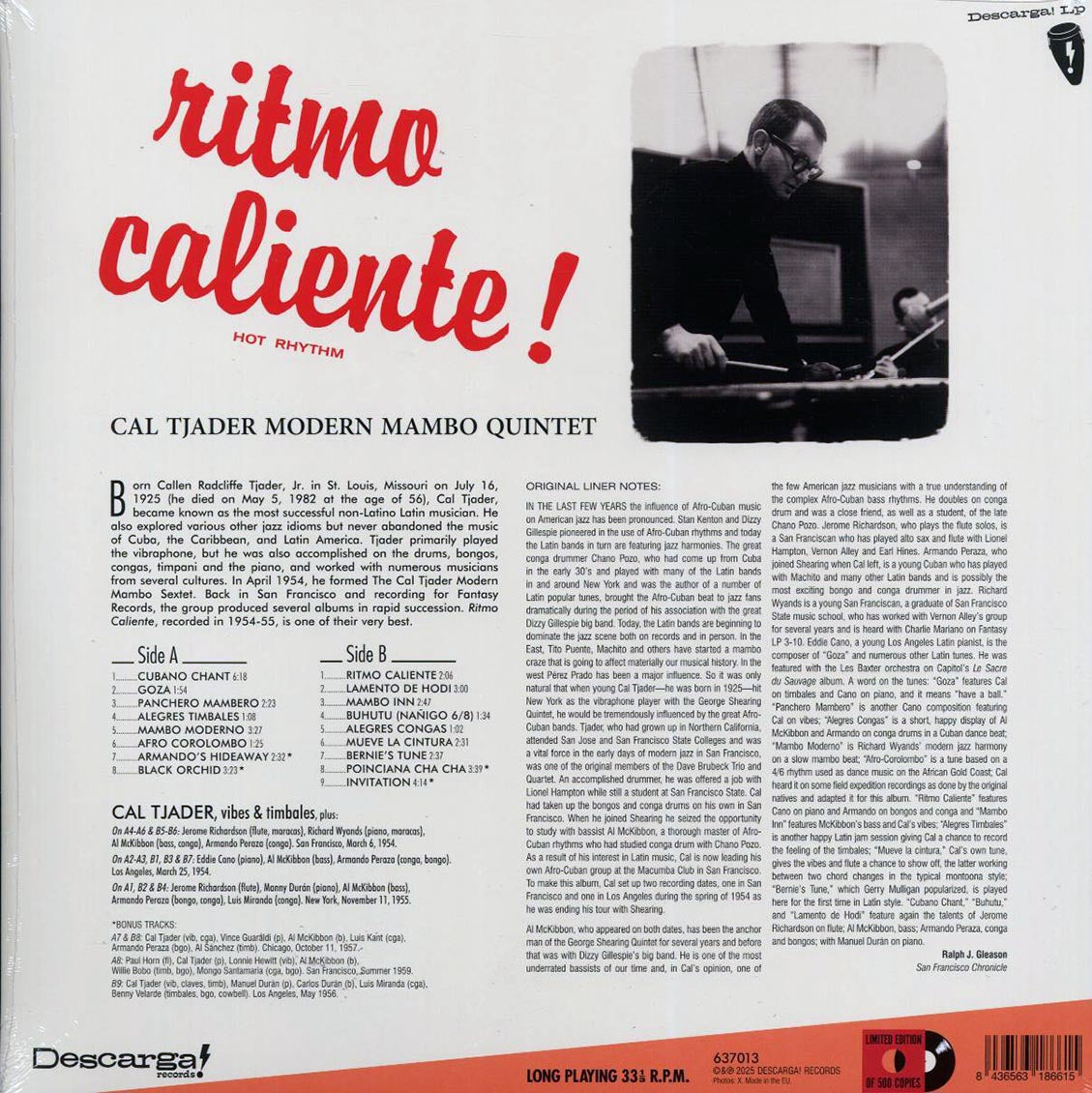 Cal Tjader Mambo Quintet - Ritmo Caliente! Hot Rhythm