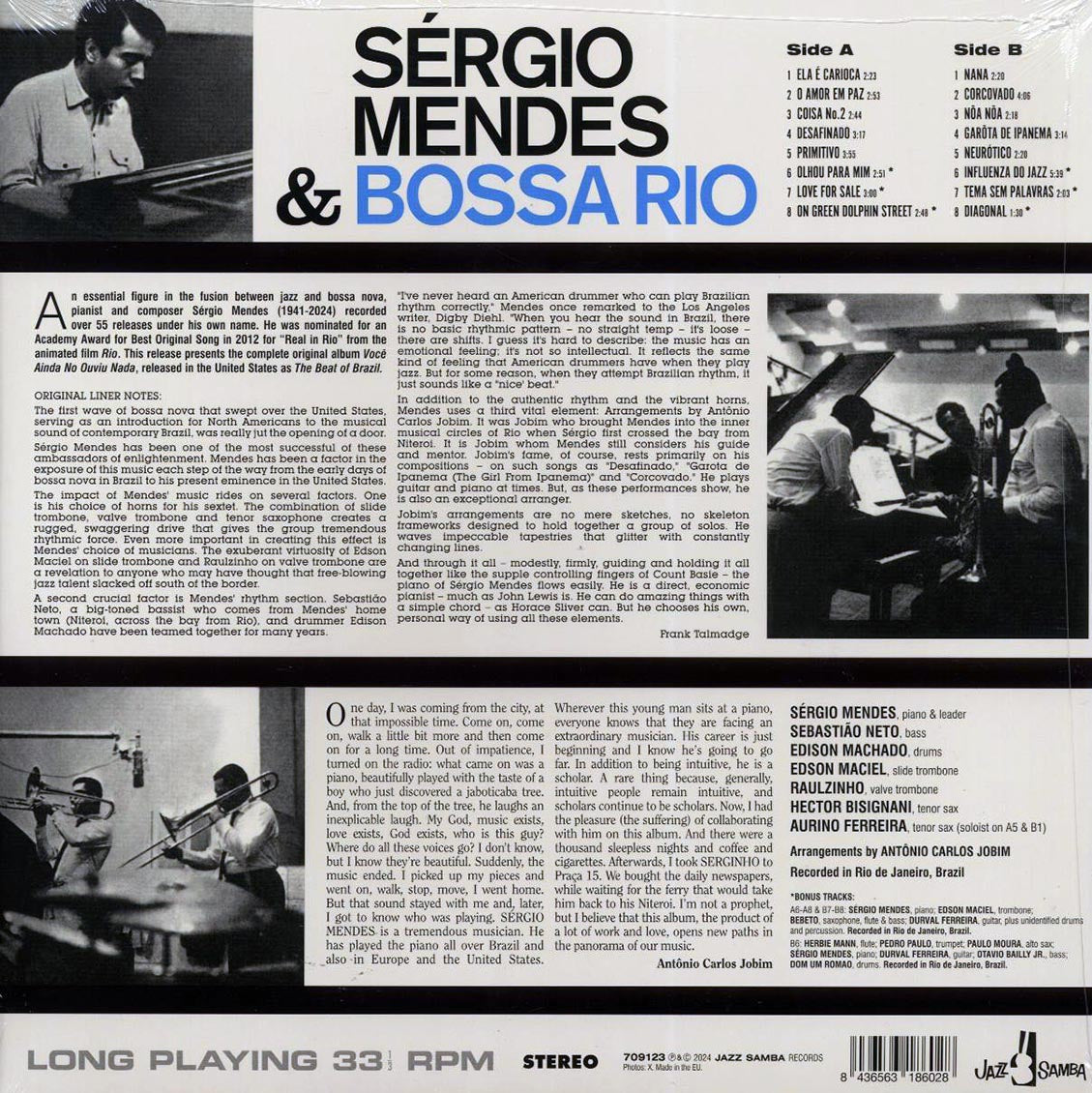 Sergio Mendes E Bossa Rio - Voce Ainda Nao Ouviu Nada!