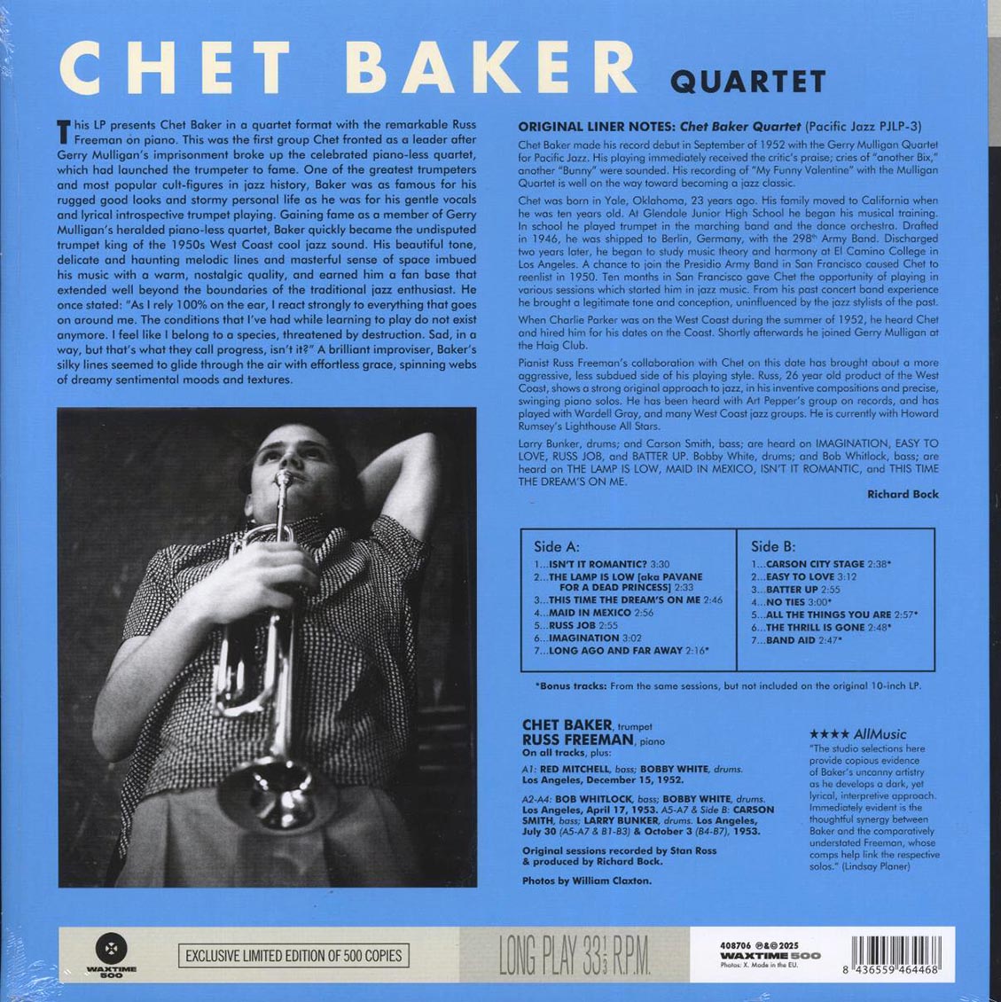 Chet Baker Quartet - Chet Baker Quartet