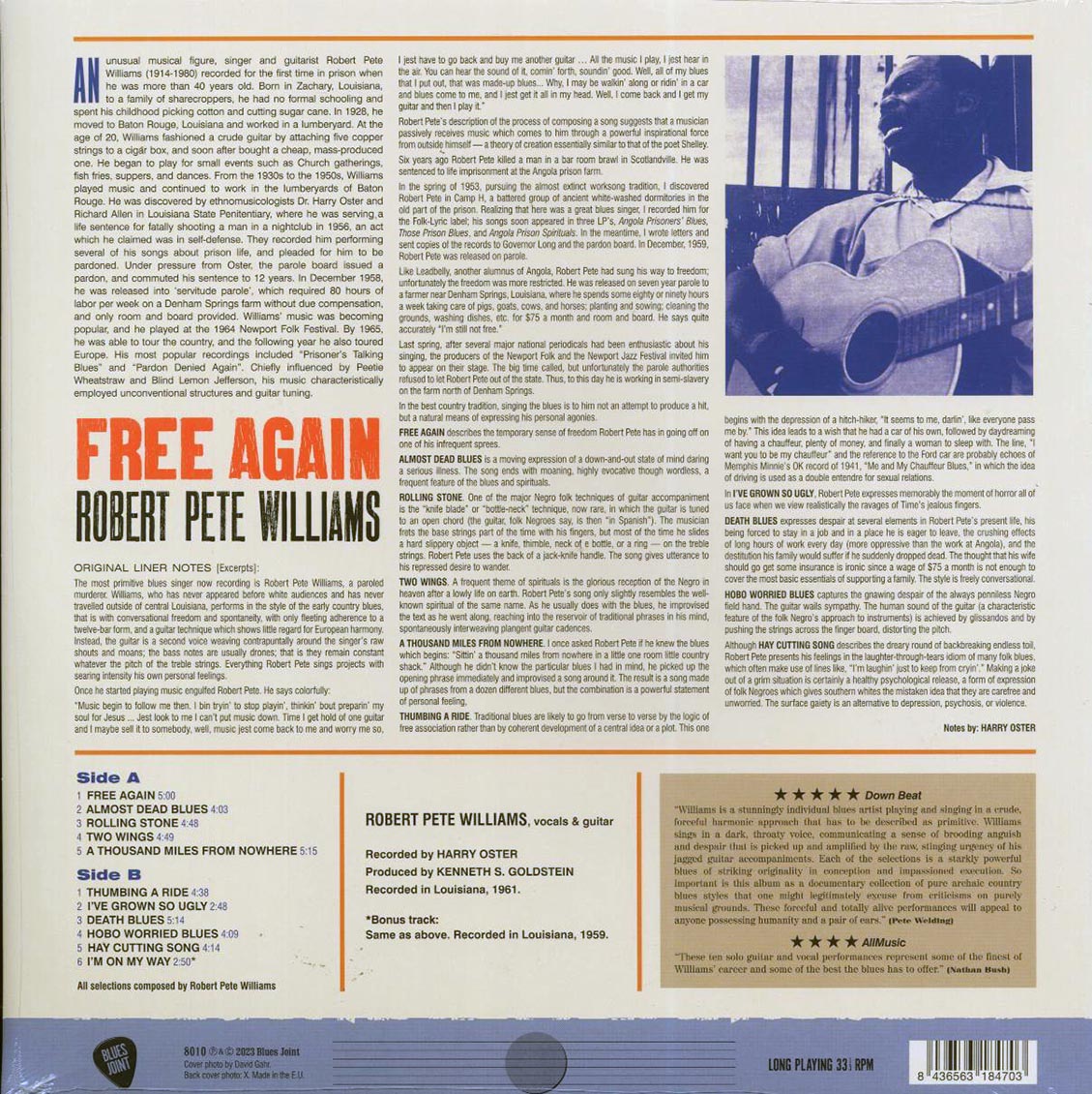Robert Pete Williams - Free Again