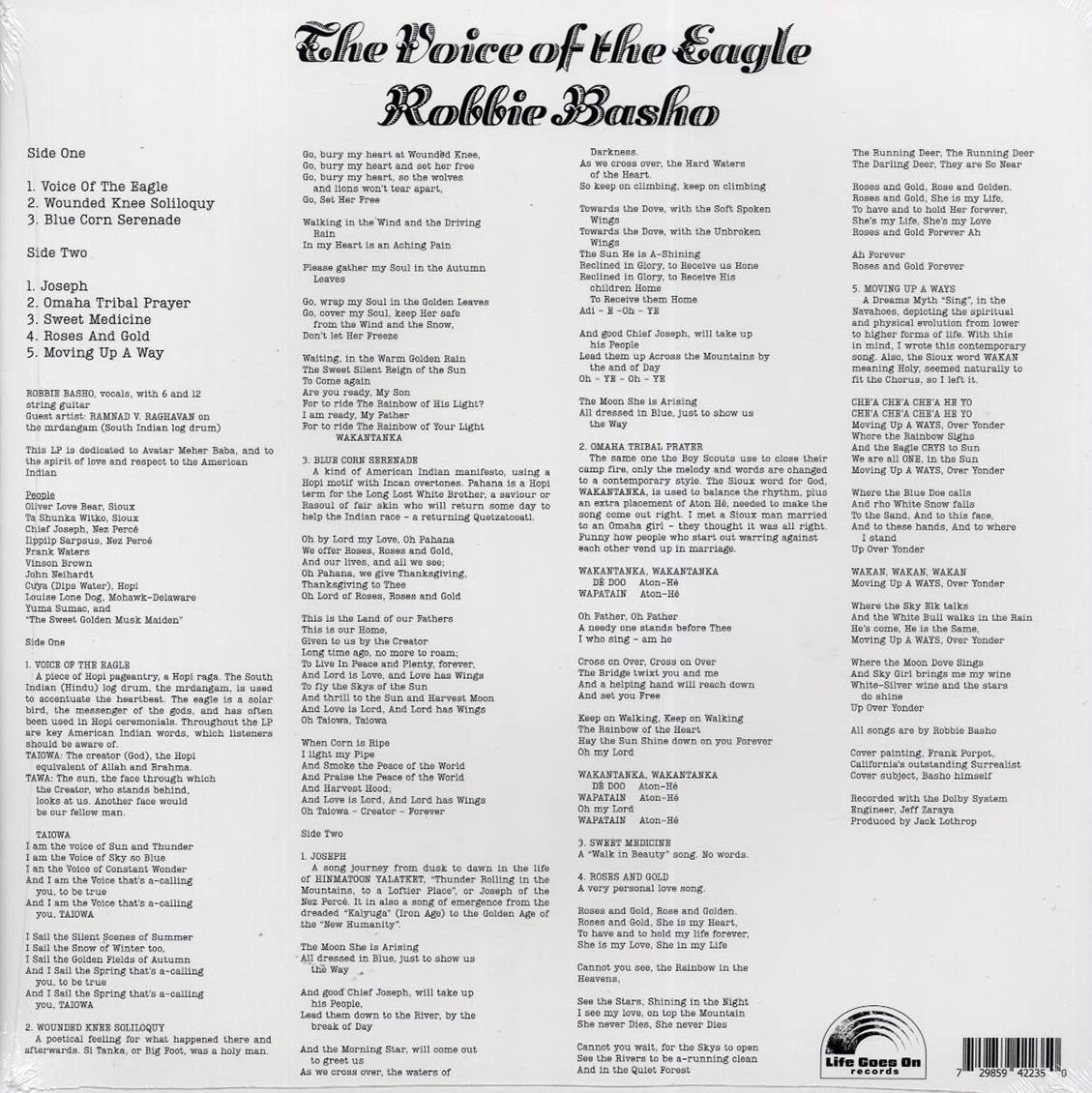 Robbie Basho - The Voice Of The Eagle