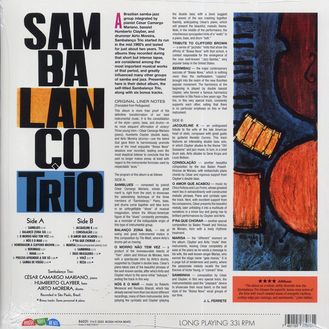 Sambalanco Trio - Volume 1