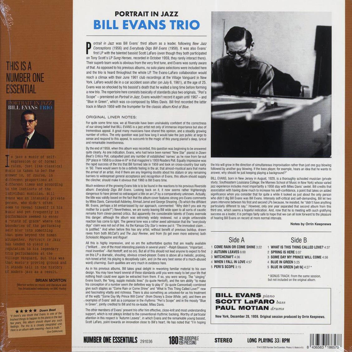 Bill Evans Trio - Portrait In Jazz