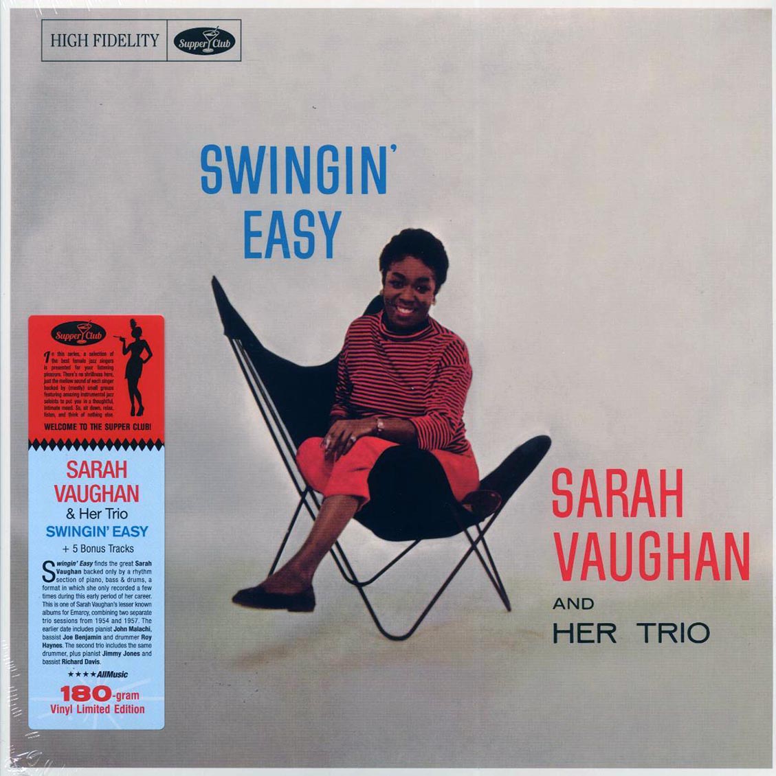 Sarah Vaughan & Her Trio - Swingin' Easy