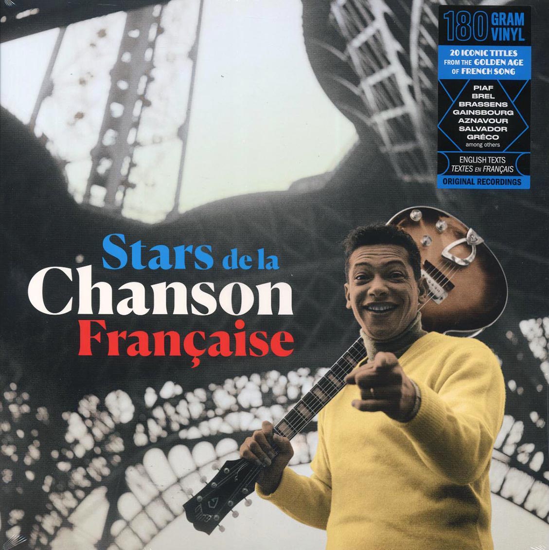 Serge Gainsbourg, Yves Montand, Jacques Brel, Dalida, Edith Piaf, Etc. - Stars De La Chanson Francaise