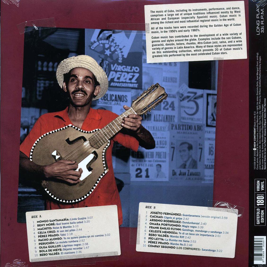 Mongo Santamaria, Machito, Perez Prado, Celia Cruz, Etc. - Dundunbanza! Essential Cuban Classics