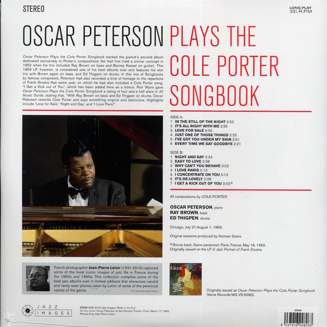 Oscar Peterson - Oscar Peterson Plays The Cole Porter Songbook