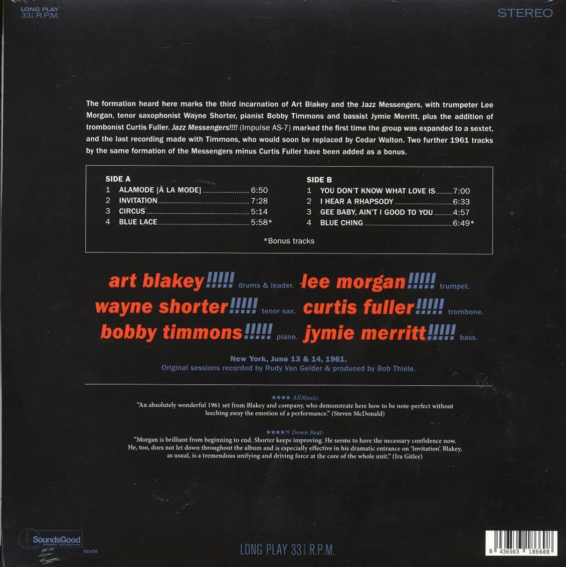 Art Blakey & The Jazz Messengers - Art Blakey & The Jazz Messengers