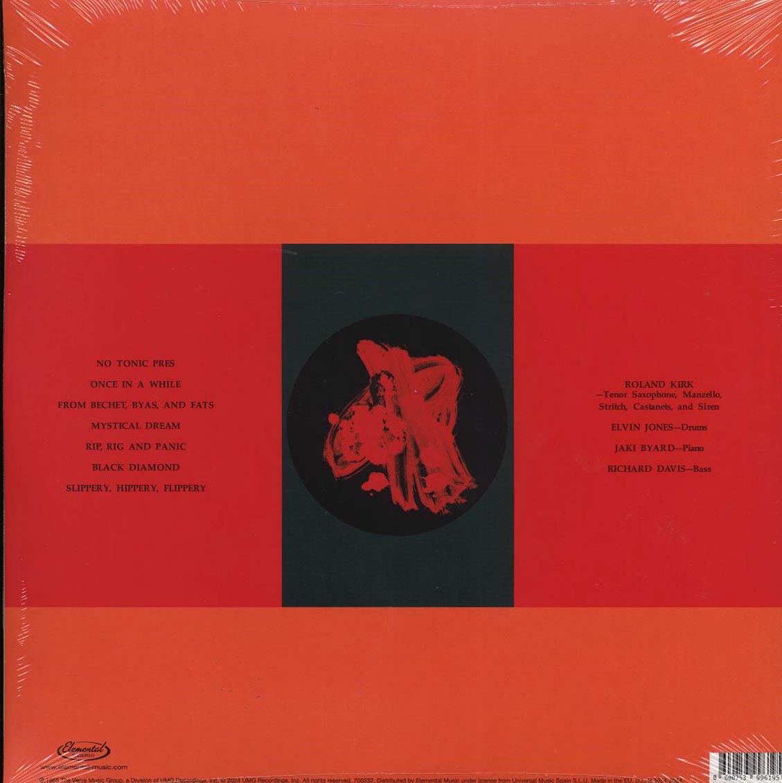 The Roland Kirk Quartet, Elvin Jones - Rip, Rig & Panic