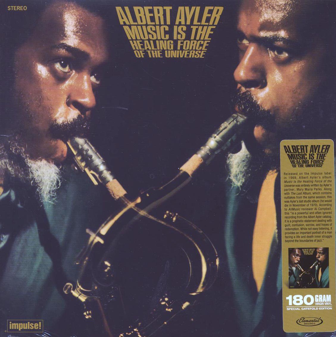Albert Ayler - Music Is The Healing Force Of The Universe