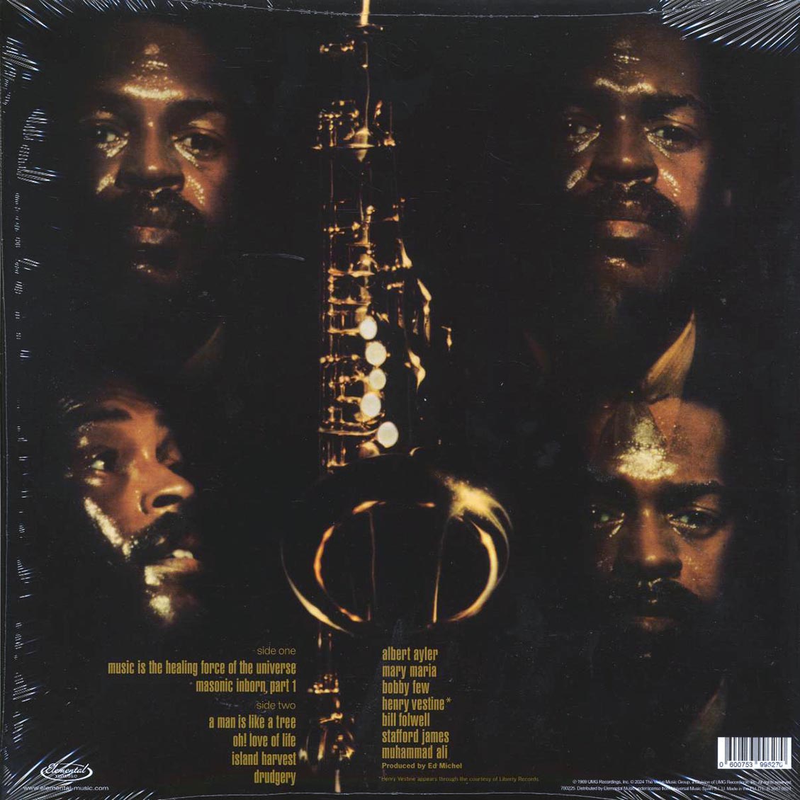 Albert Ayler - Music Is The Healing Force Of The Universe