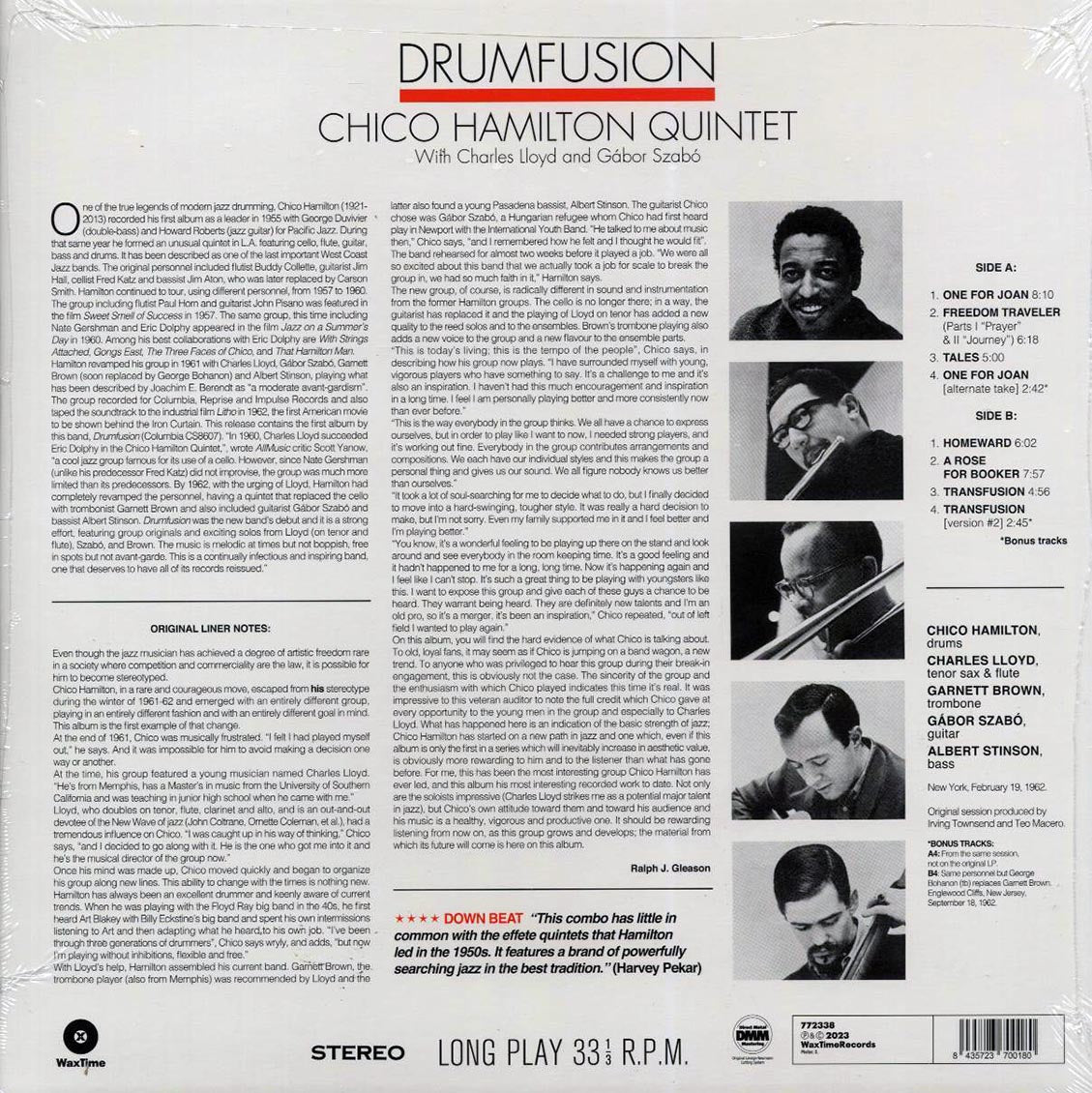 The New Dynamic Chico Hamilton Quintet - Drumfusion