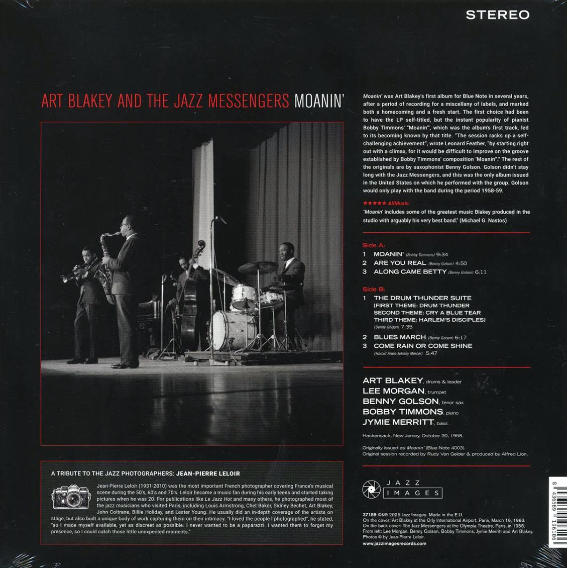 Art Blakey & The Jazz Messengers - Moanin'