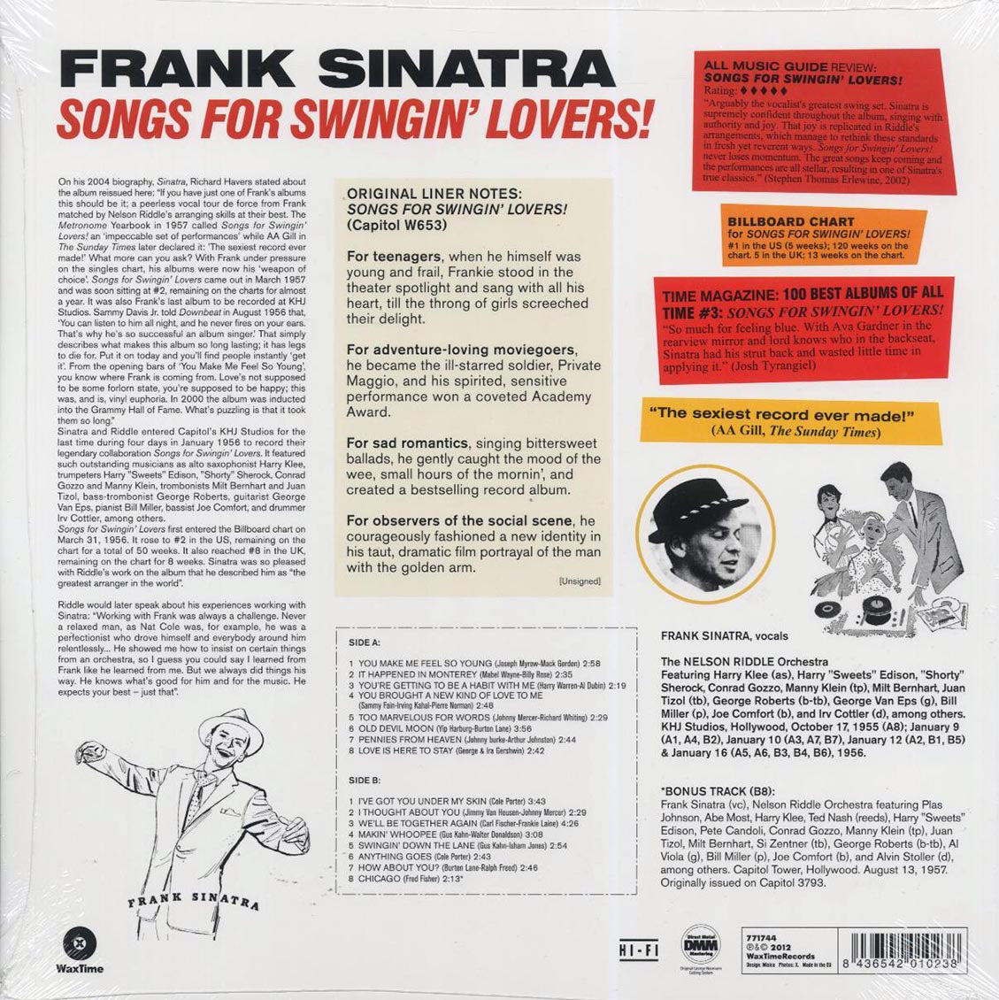 Frank Sinatra - Songs For Swingin' Lovers!