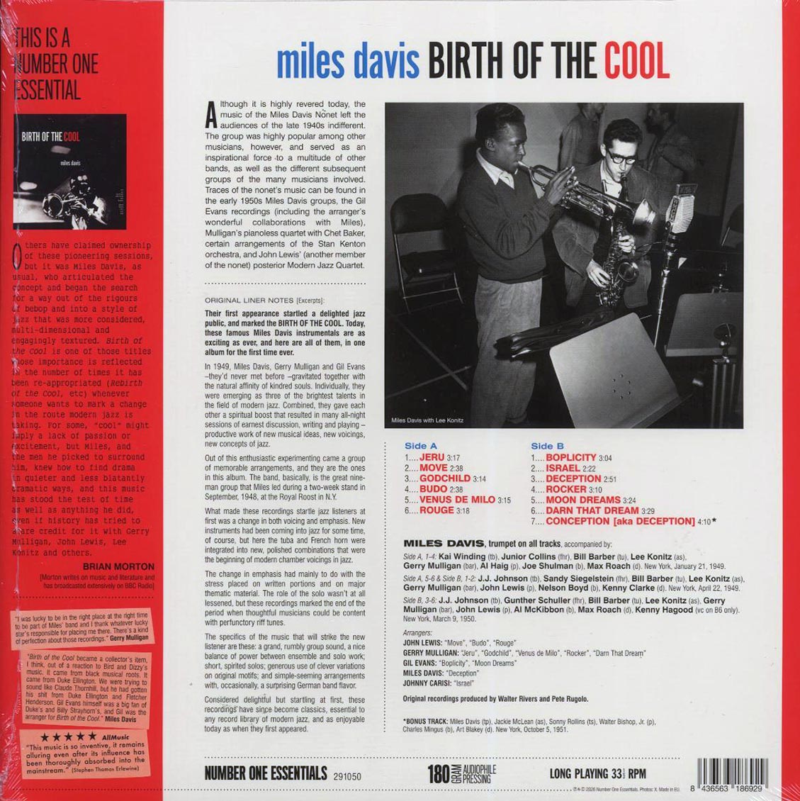 Miles Davis - Birth Of the Cool