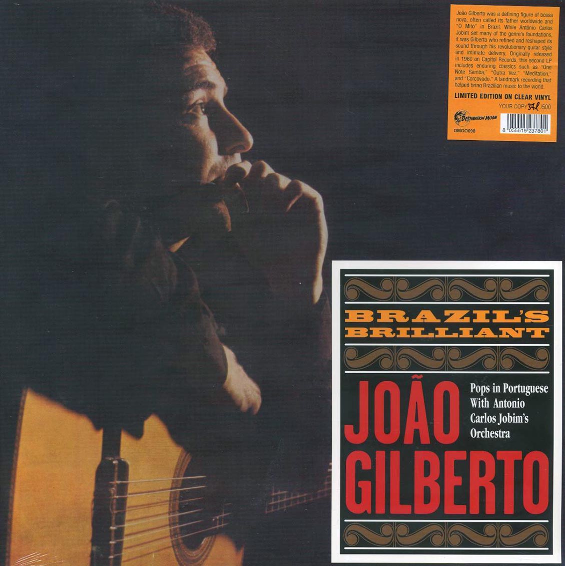 Joao Gilberto - Brazil's Brilliant Joao Gilberto: Pops In Portuguese With Antonio Carlos Jobim's Orchestra