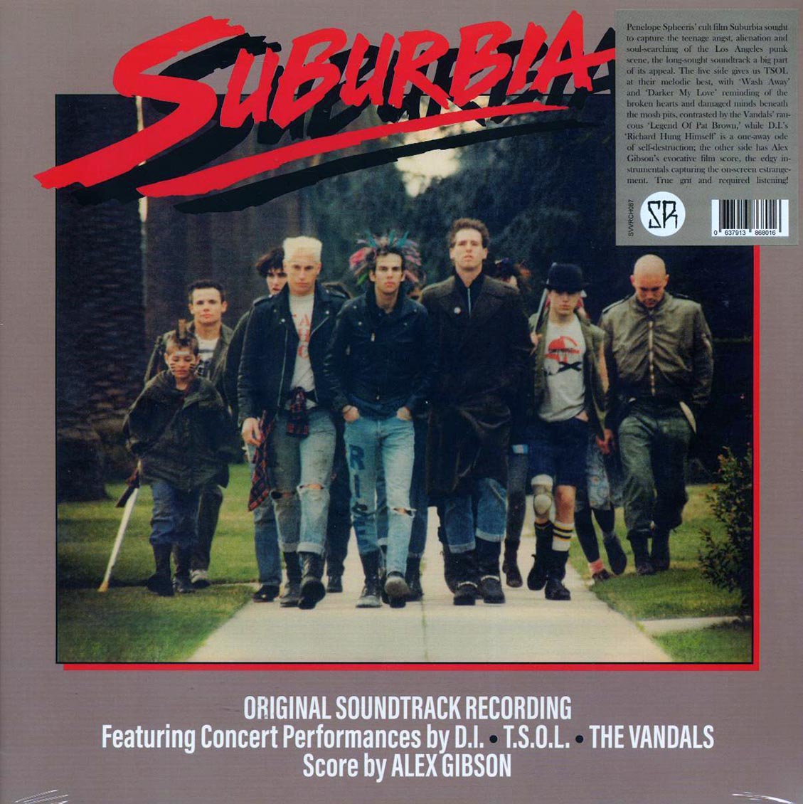 TSOL, The Vandals, DI, Alex Gibson - Suburbia: Original Soundtrack Recording