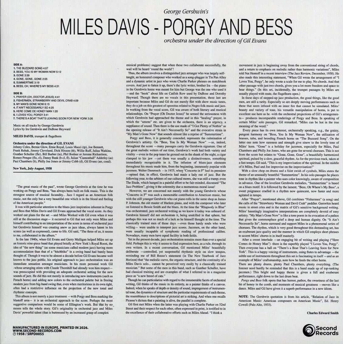 Miles Davis - Porgy And Bess