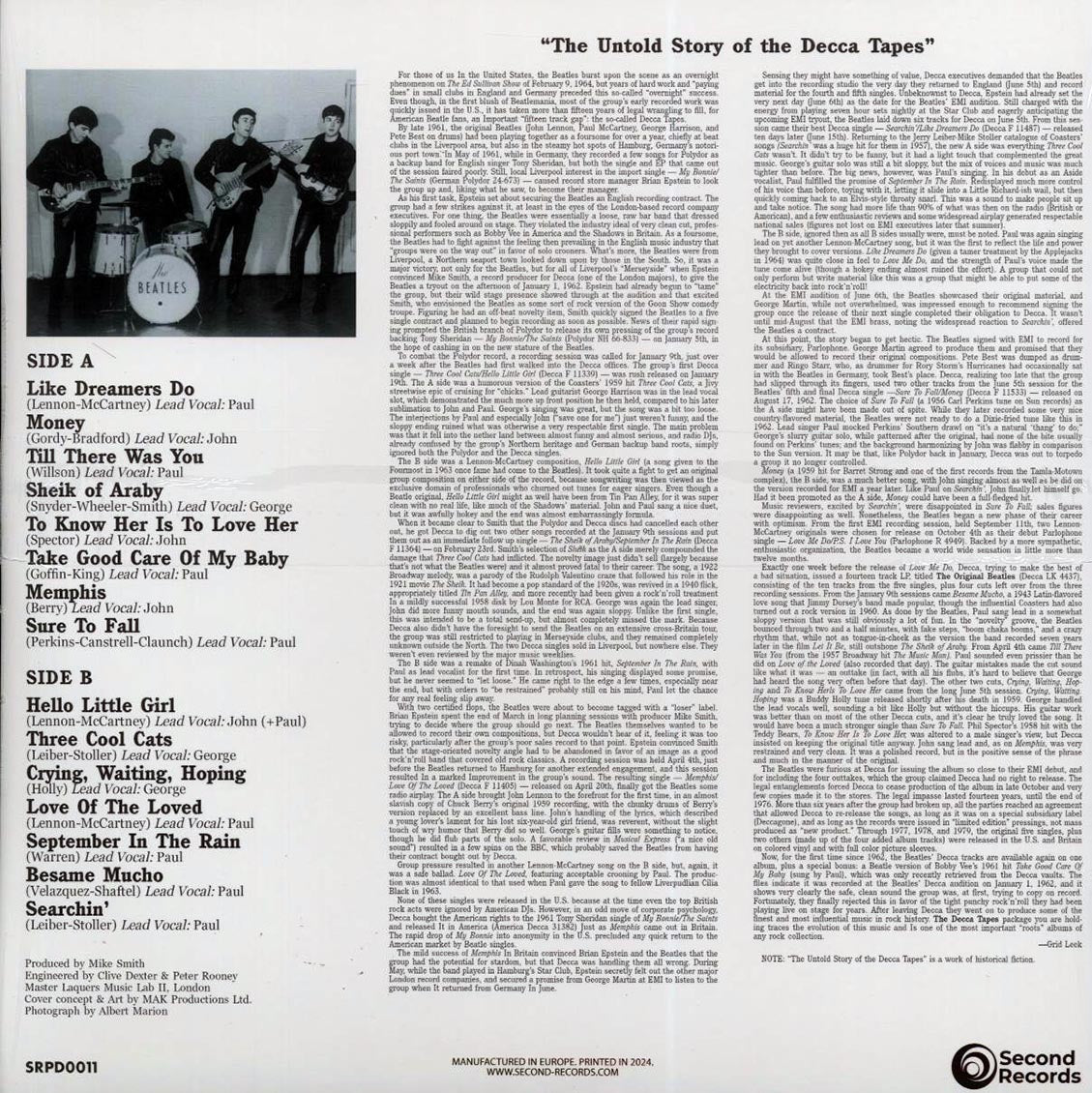 The Beatles - The Decca Tapes