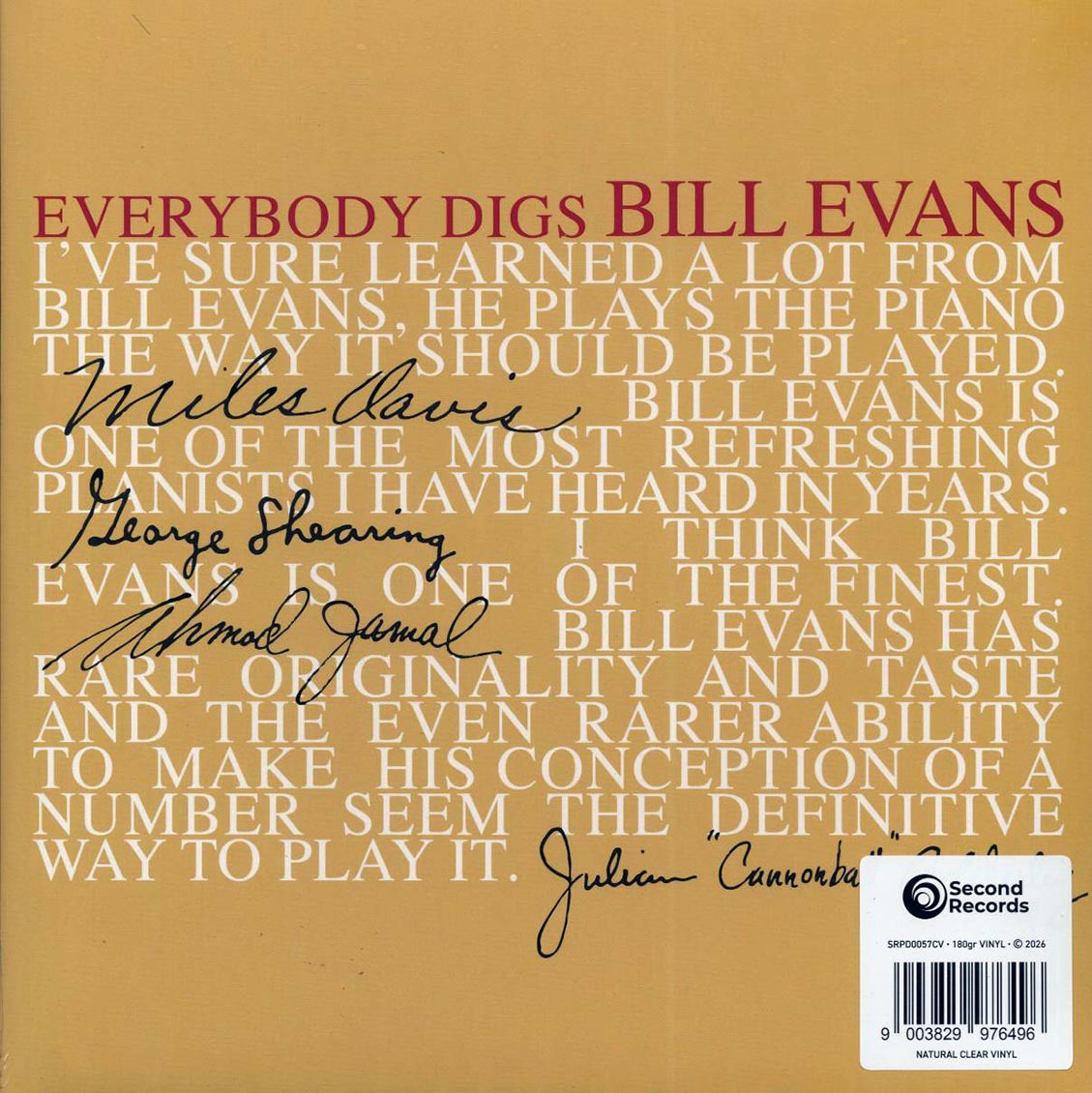 Bill Evans Trio - Everybody Digs Bill Evans