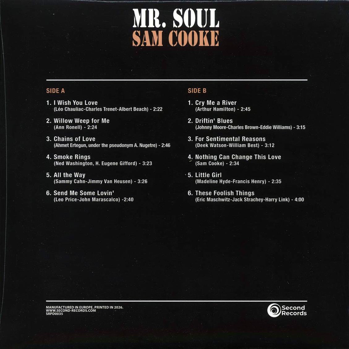 Sam Cooke - Mr. Soul