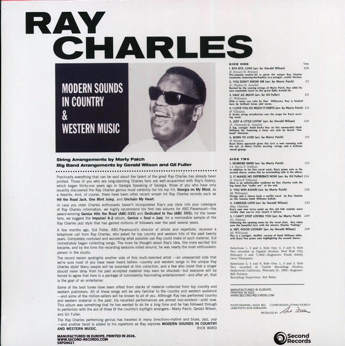 Ray Charles - Modern Sounds In Country And Western Music