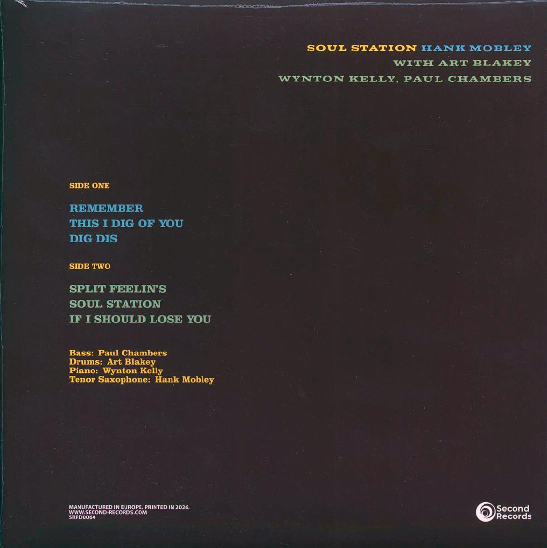 Hank Mobley - Soul Station