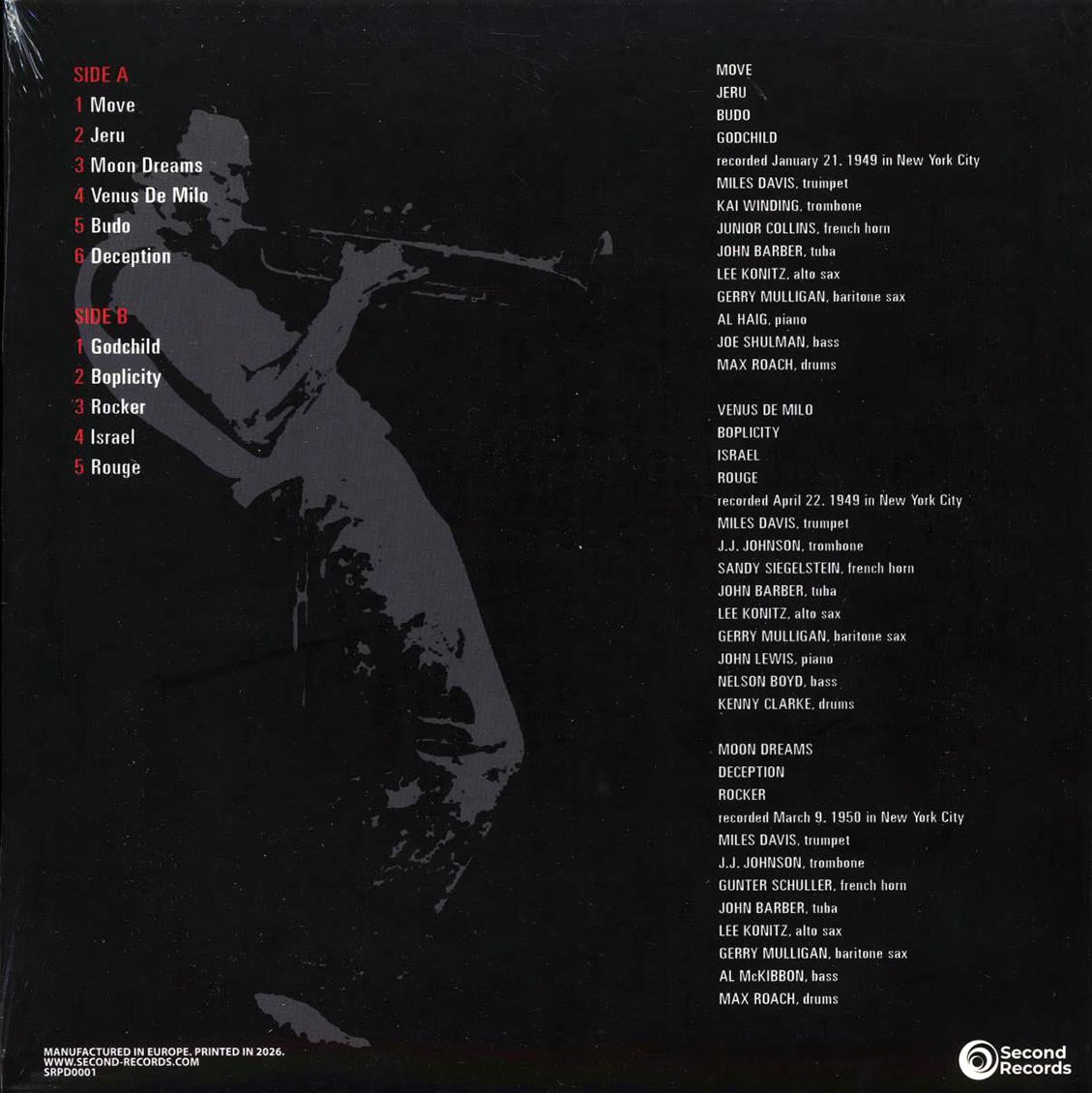 Miles Davis - Birth Of The Cool