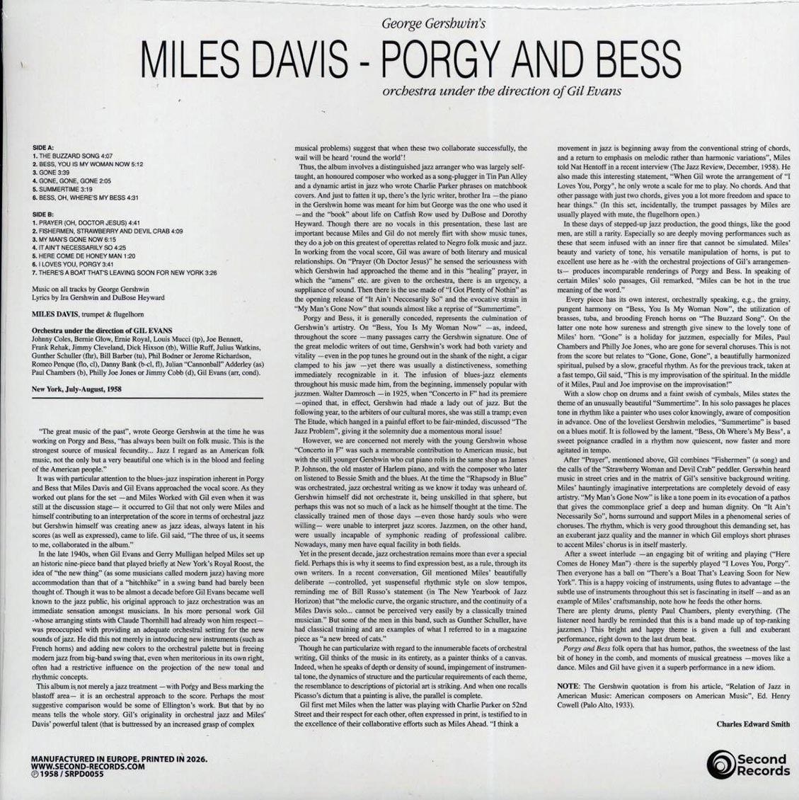 Miles Davis - Porgy And Bess