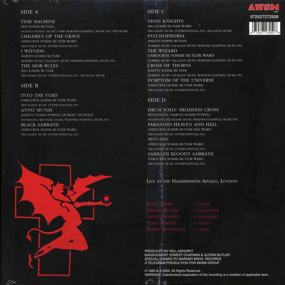 Black Sabbath - Cross Purposes: Live
