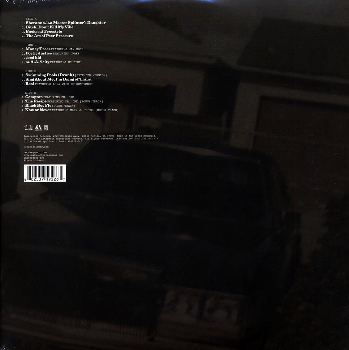 Kendrick Lamar - Good Kid, M.A.A.D City A Short Film By: Kendrick Lamar