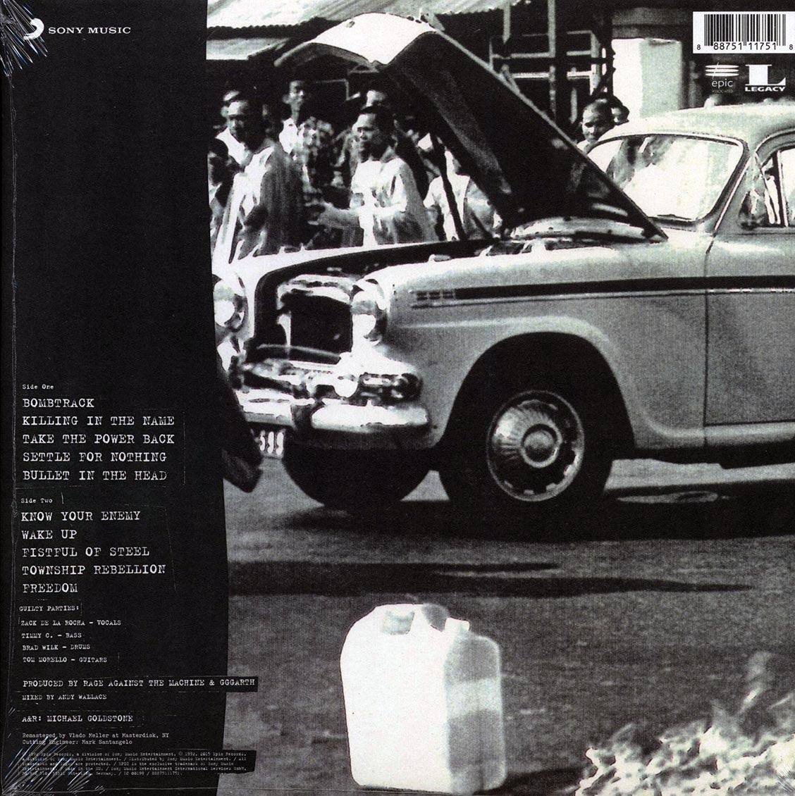 Rage Against The Machine - Rage Against The Machine