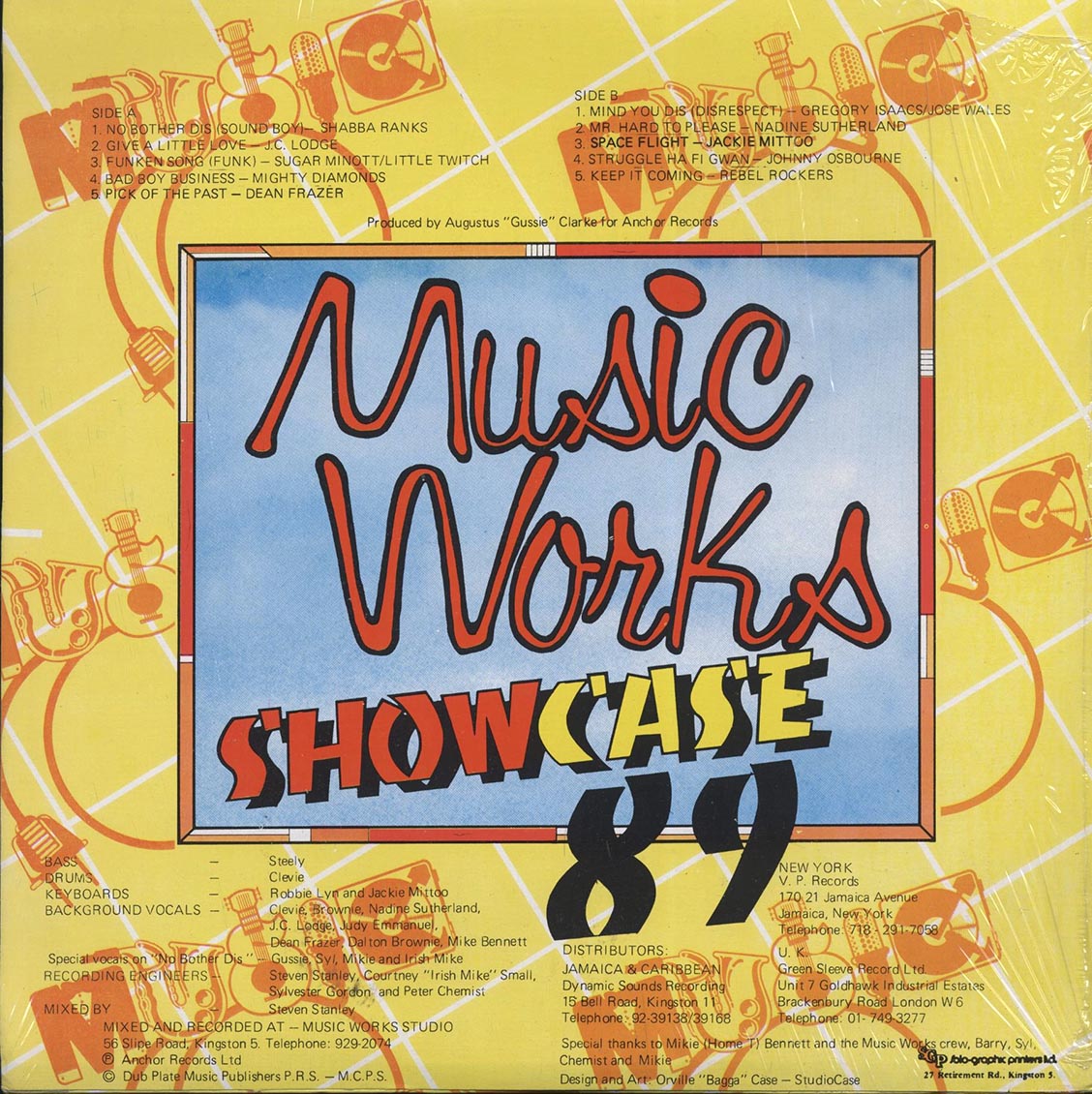 Johnny Osbourne, Gregory Isaacs, Sugar Minott, Shabba Ranks, Etc. - Music Works Showcase 89