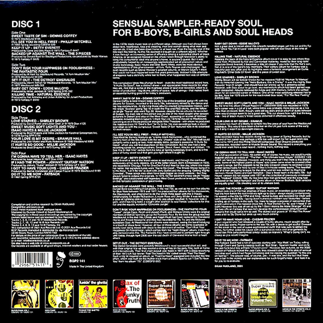 Isaac Hayes, Millie Jackson, Johnny Guitar Watson, Etc. - Sweet Taste Of Sin: Sensual Breakbeat Soul