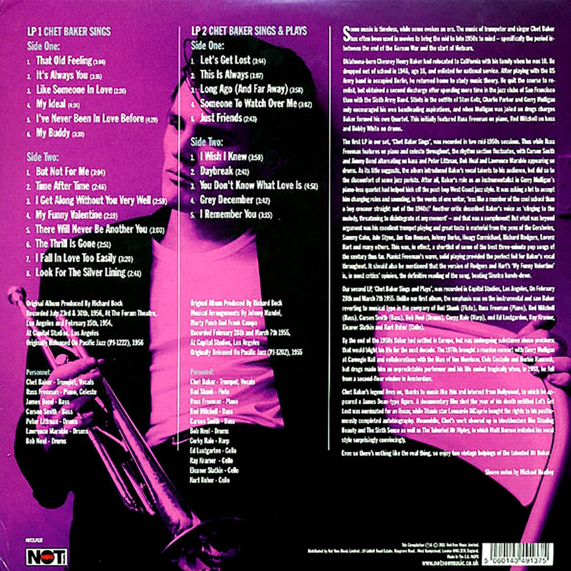Chet Baker - Sings & Plays