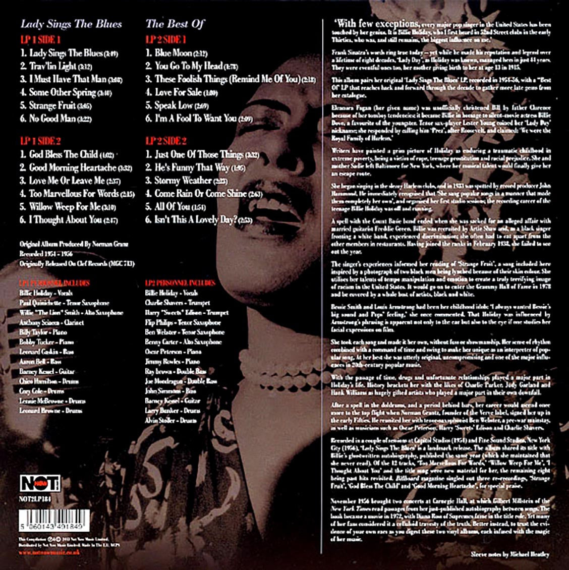 Billie Holiday - Lady Sings The Blues