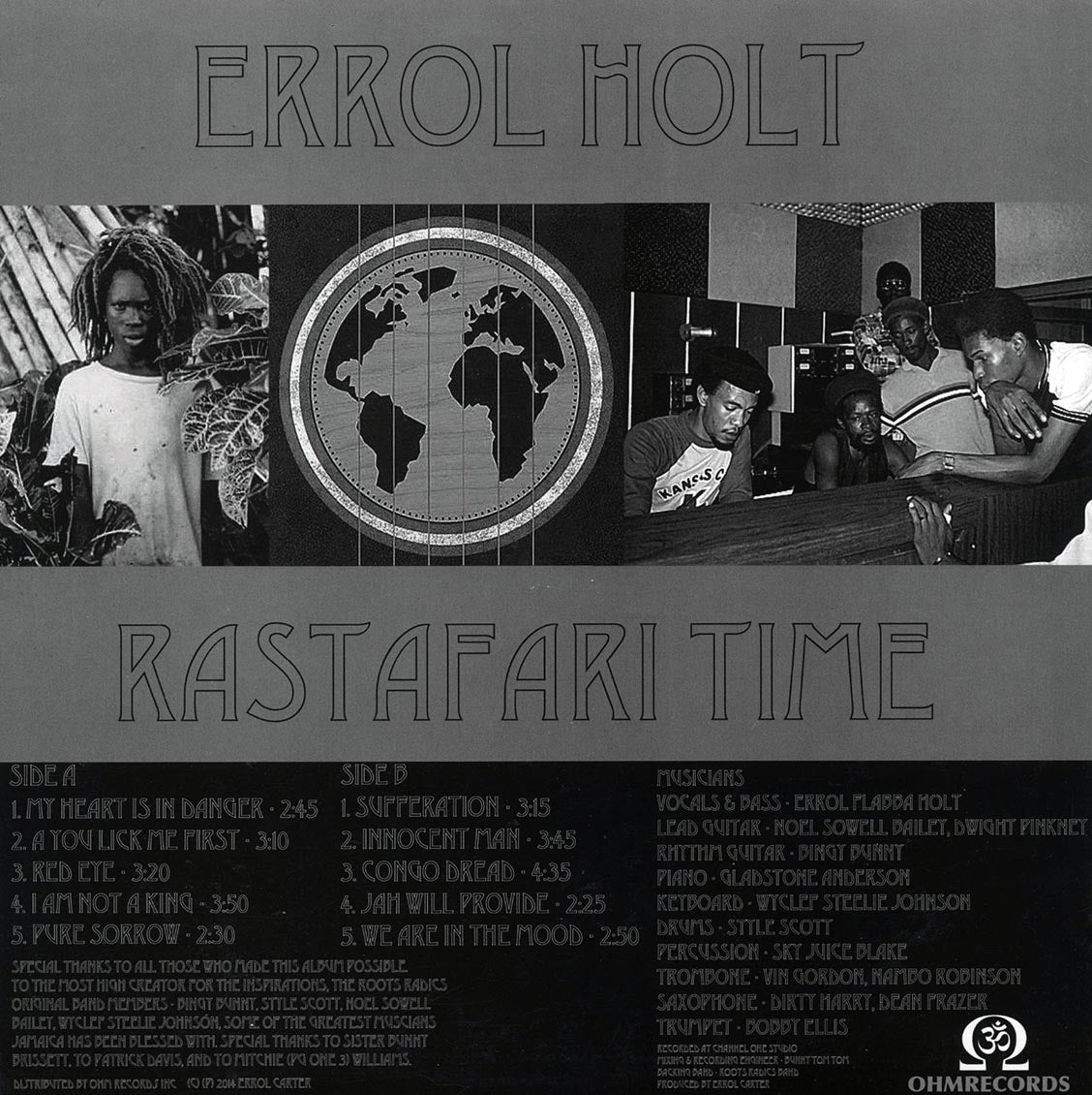 Errol Flabba Holt - Rastafari Time