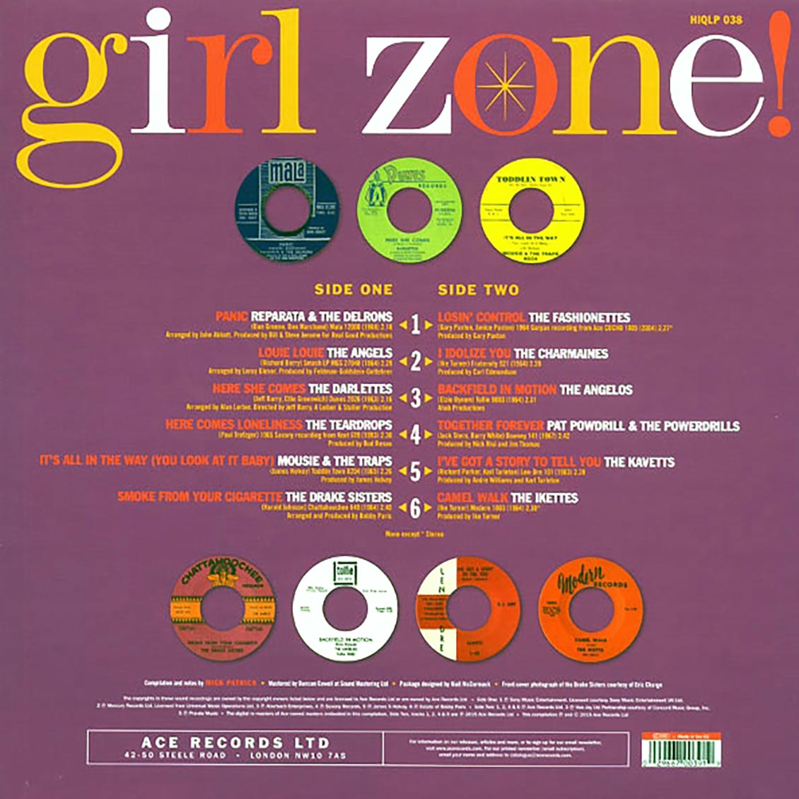 The Ikettes, The Fashionettes, The Darlettes, Etc. - Girl Zone!