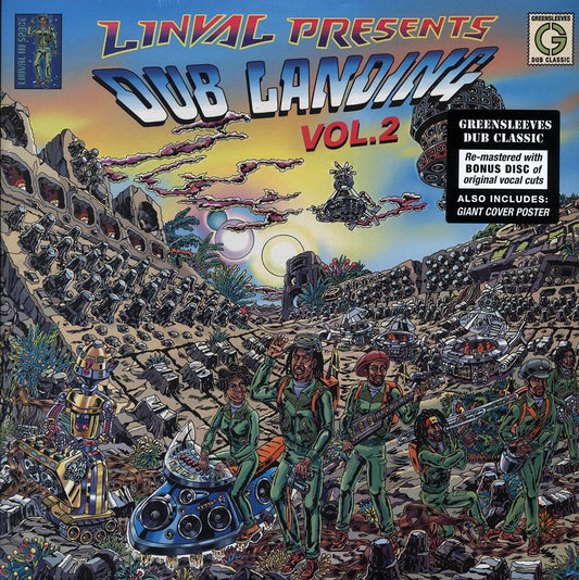 Scientist, Prince Jammy, The Roots Radics - Linval Presents Dub Landing Volume 2 + Bonus Vocals Album
