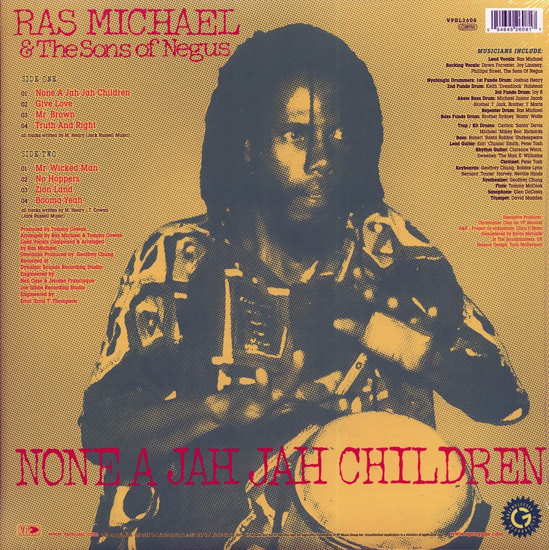 Ras Michael & The Sons Of Negus - None A Jah Jah Children